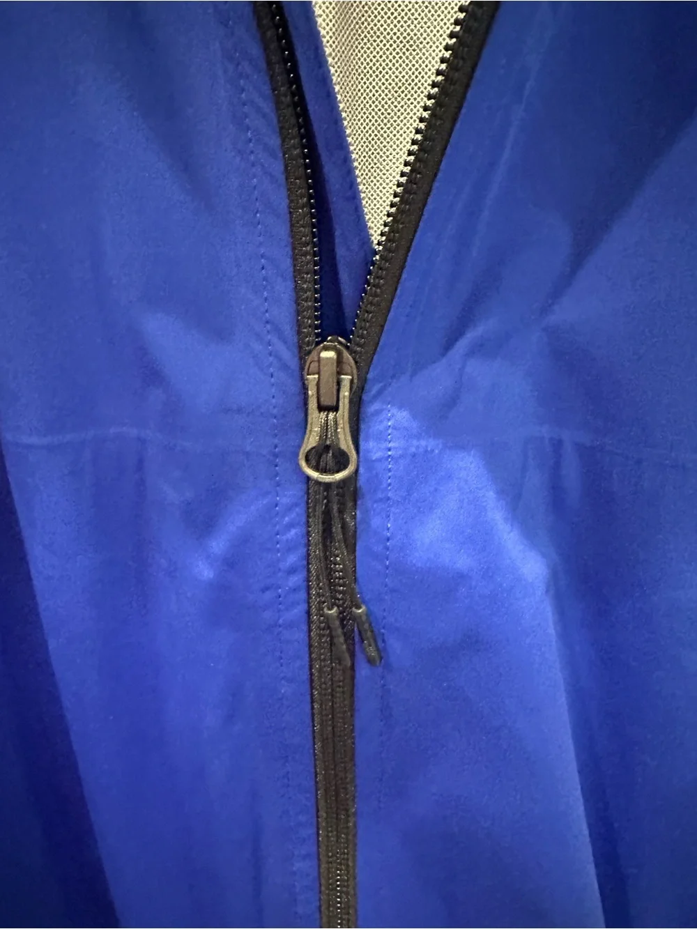 The North Face Royal Blue Hooded Windbreaker Jacket